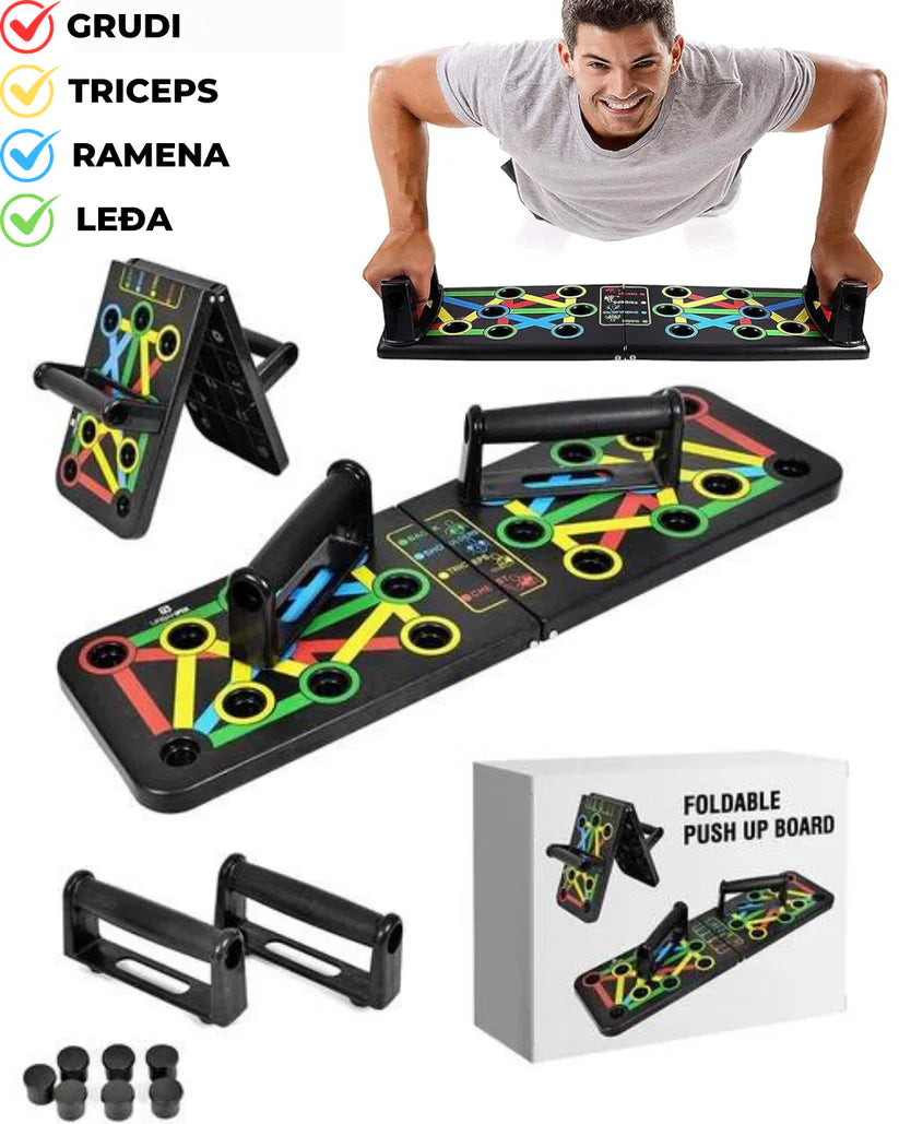 TABLA ZA SKLEKOVE – SPRAVA ZA VEŽBANJE