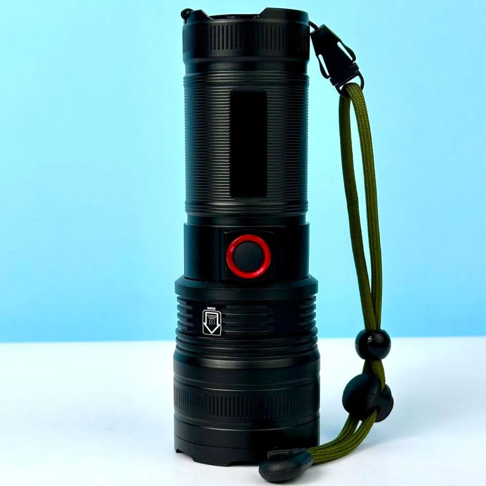 TAKTIČKA ALUMINIJUMSKA LAMPA SA BATERIJOM