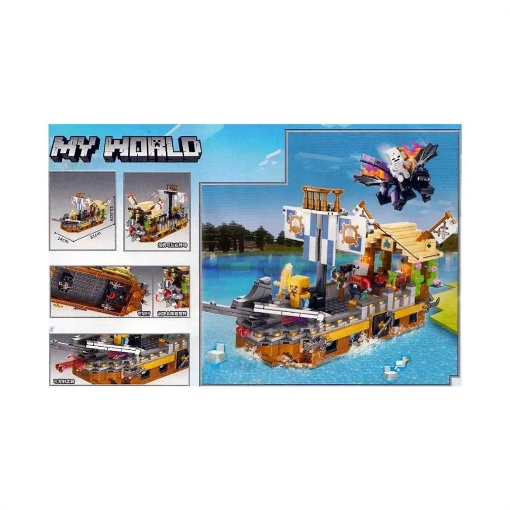 MINECRAFT LEGO SET KOCKICA ZA DECU 724 DELOVA