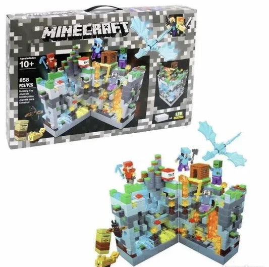 MINECRAFT LEGO SET KOCKICA ZA DECU 858 DELOVA